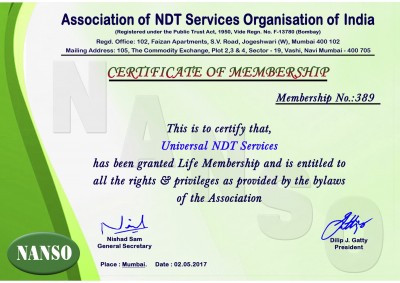NANSO Life Time Membership